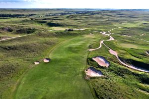 Sand Hills 9th Approach Aerial